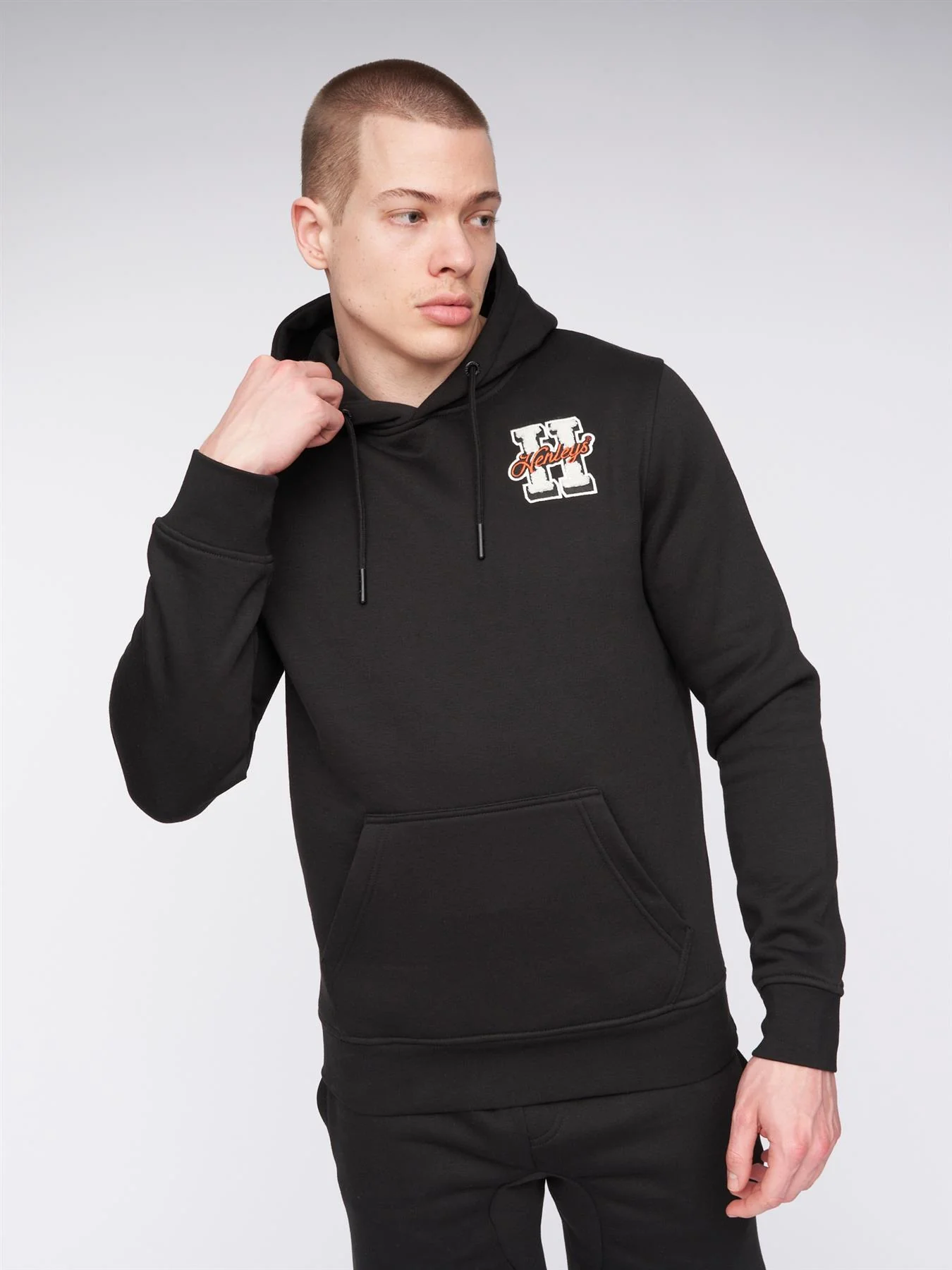 Aitchen Hoodie Black - Image 3