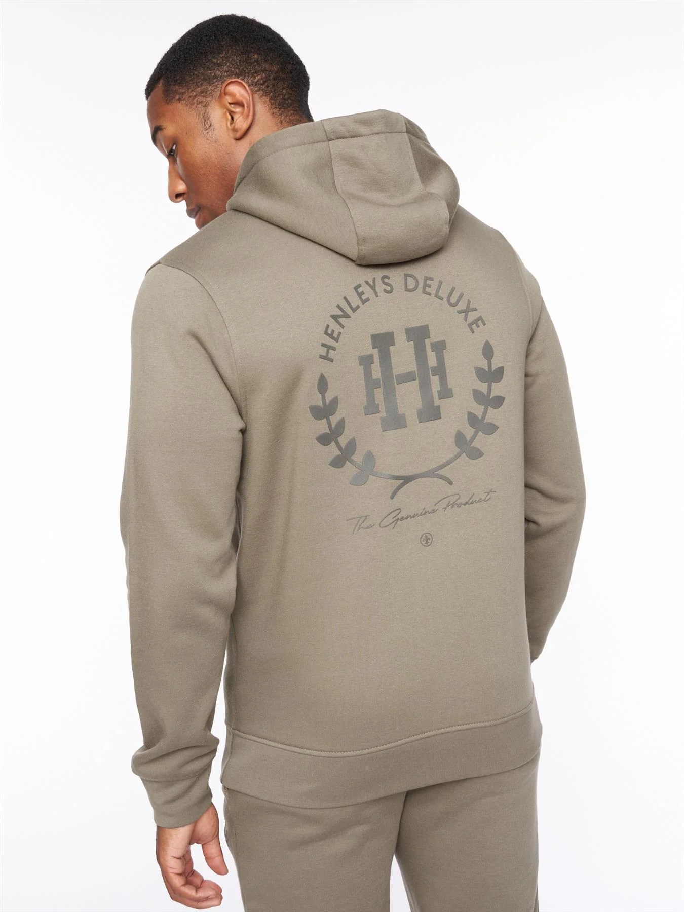 Alston Hoodie Khaki - Image 4