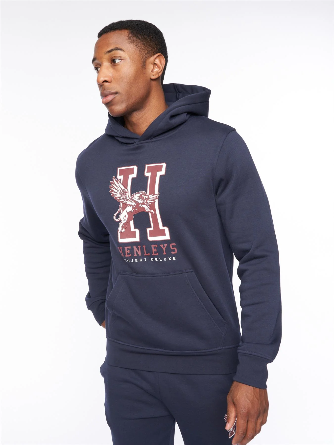 Belton Hoodie Navy - Image 2