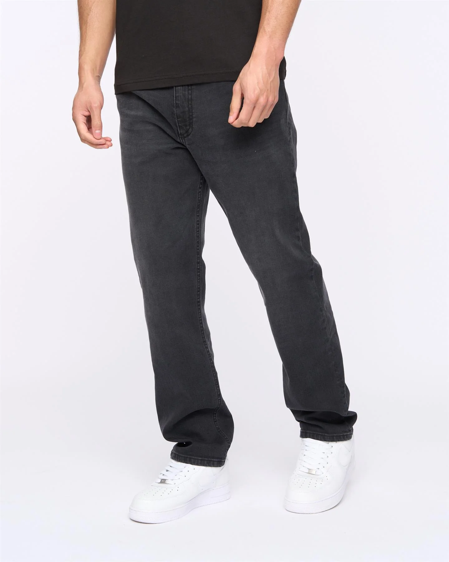 Breeze Straight Fit Jeans Black Wash