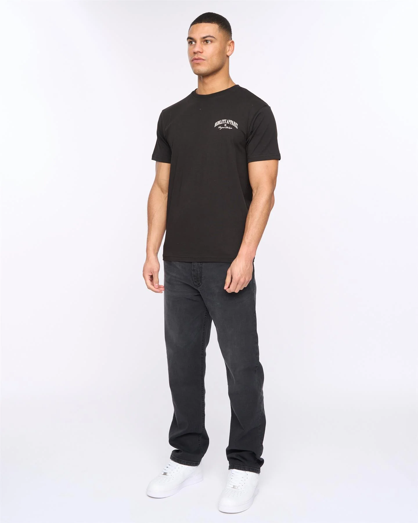 Breeze Straight Fit Jeans Black Wash - Image 2
