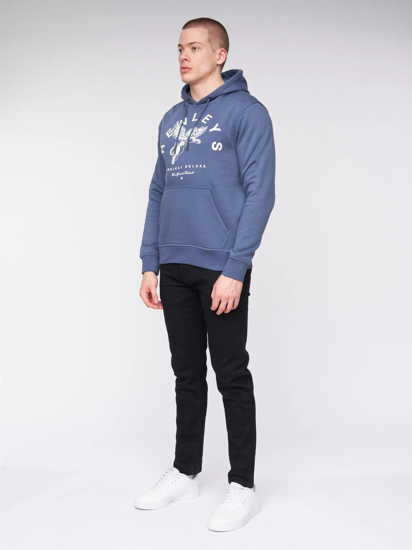 Colhen Hoodie Deep Blue - Image 2