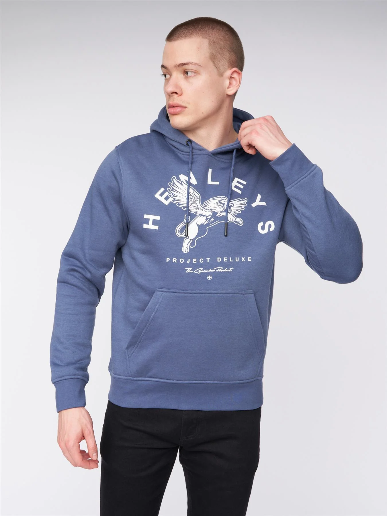 Colhen Hoodie Deep Blue - Image 3