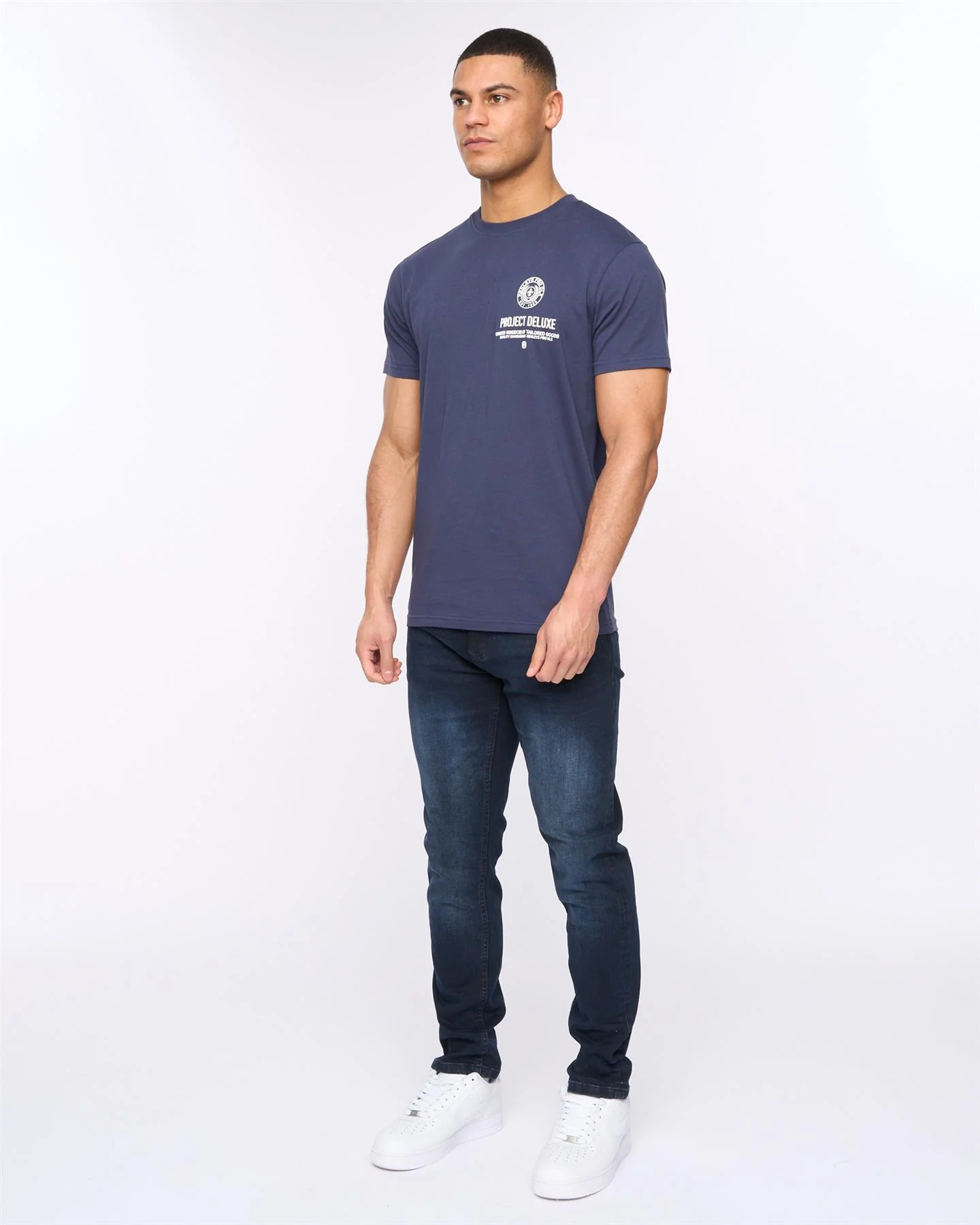 Craze Comfort Fit Jeans Blue Black - Image 3