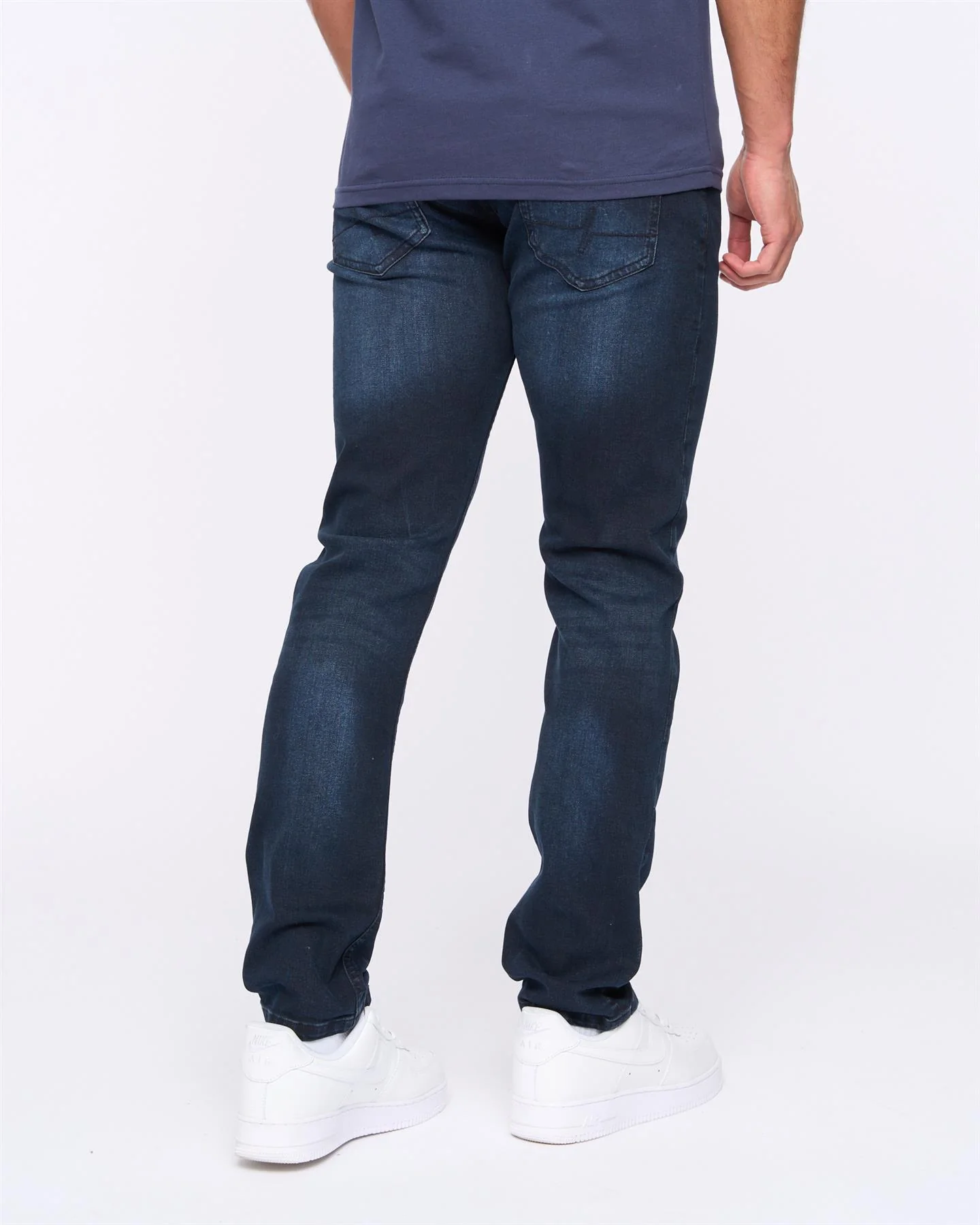 Craze Comfort Fit Jeans Blue Black - Image 4