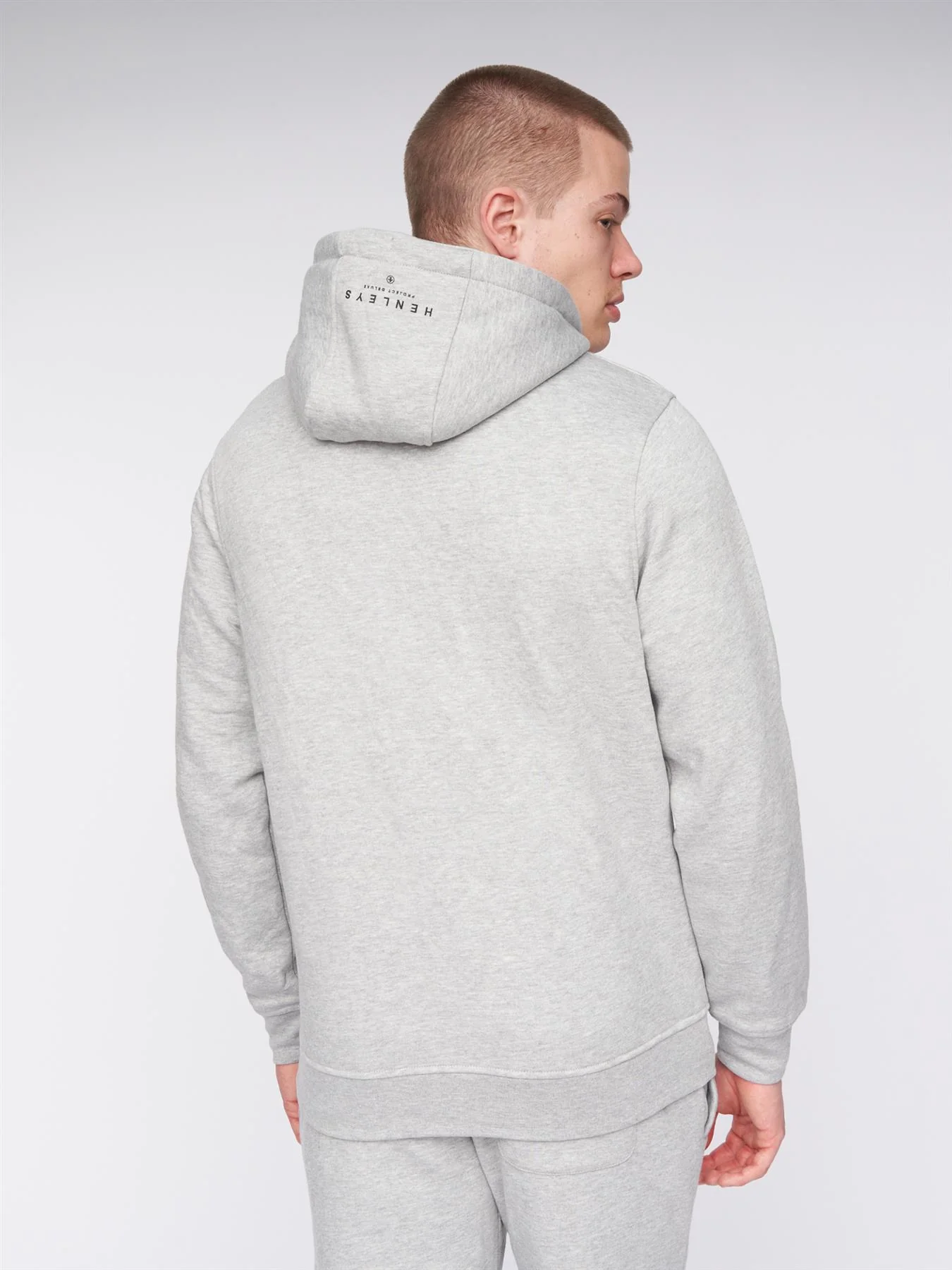 Curveball Hoodie Grey Marl - Image 4