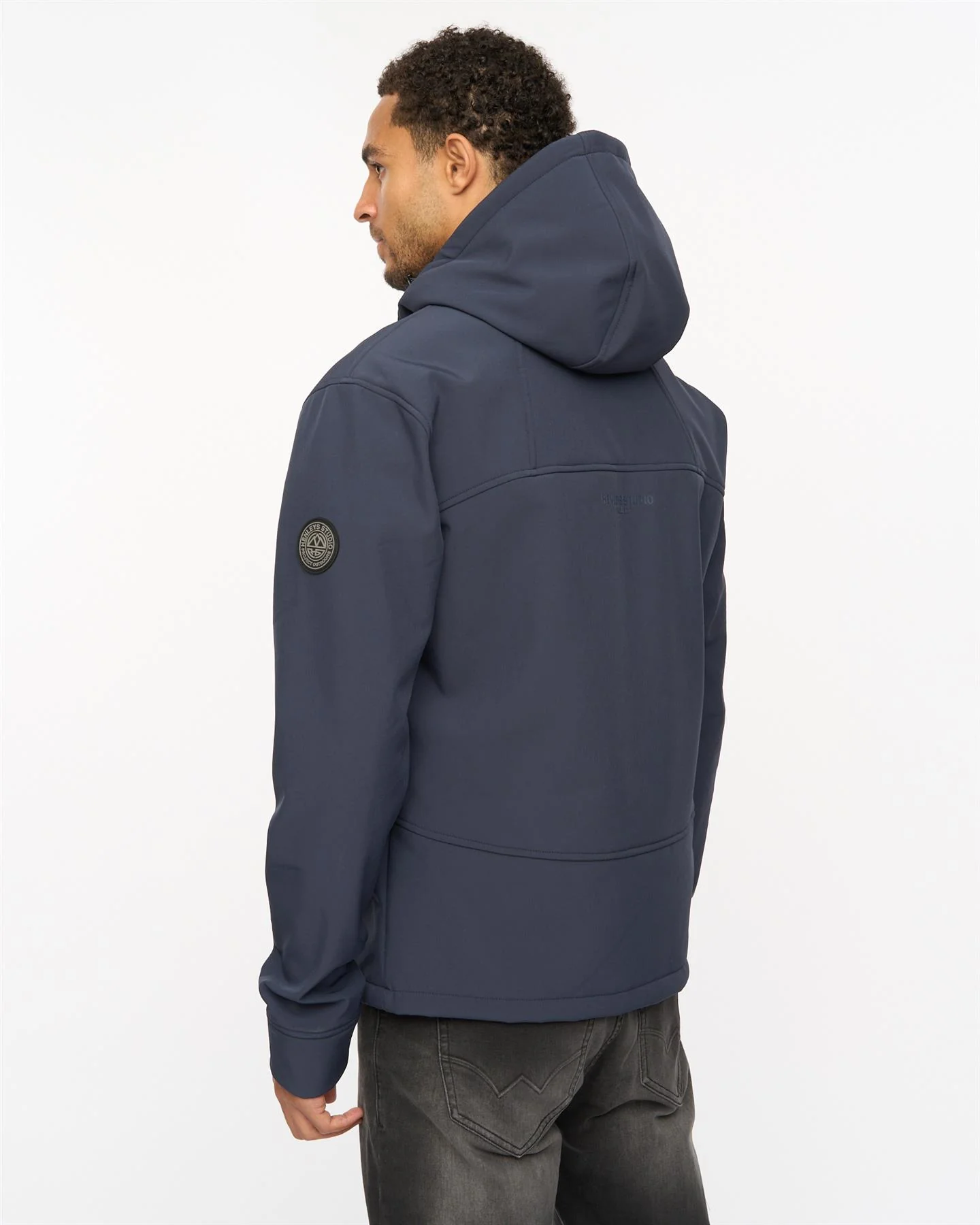 Expand Soft Shell Jacket Navy - Image 4