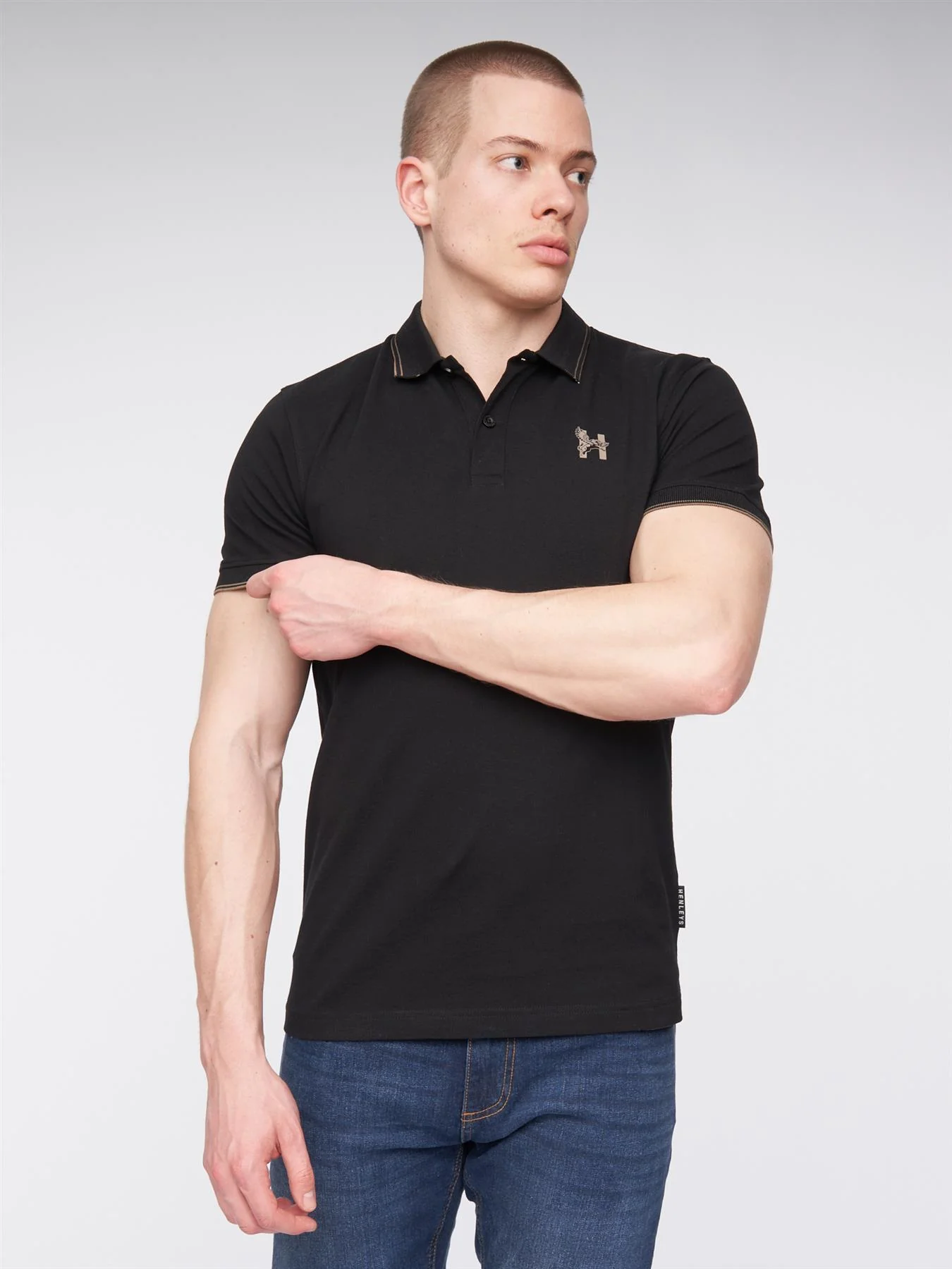Henflare Polo Black - Image 4