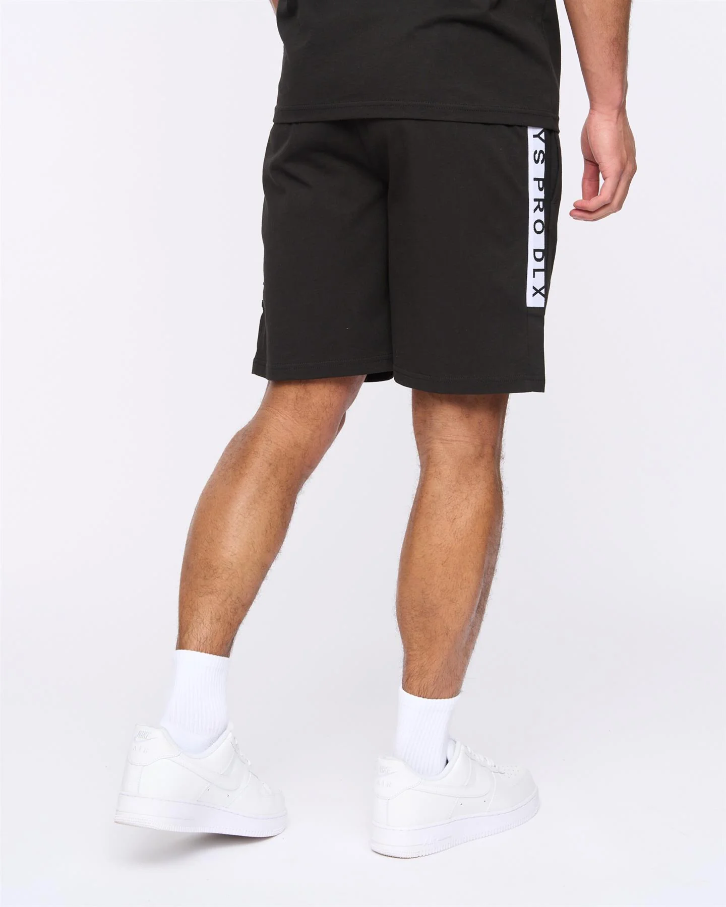 Henjaque T-Shirt/Shorts Set Black - Image 7