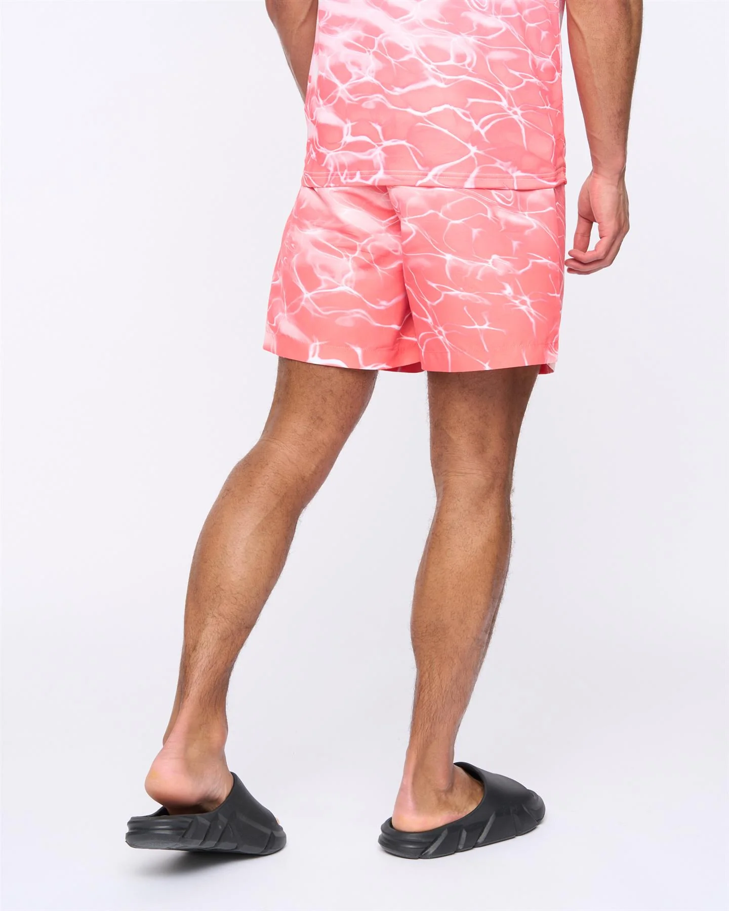 Henpool Swim Shorts Coral - Image 4