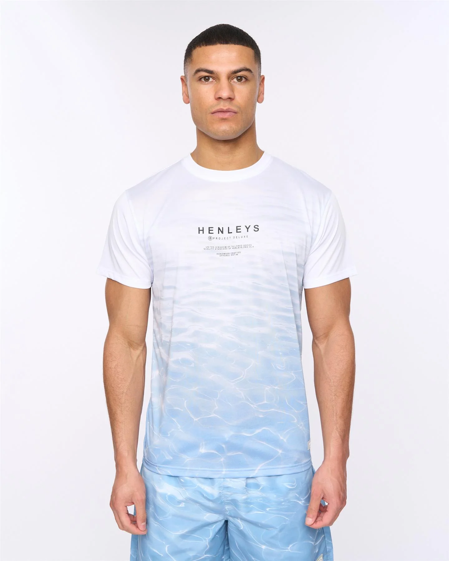 Henpool T-Shirt Denim Blue - Image 2