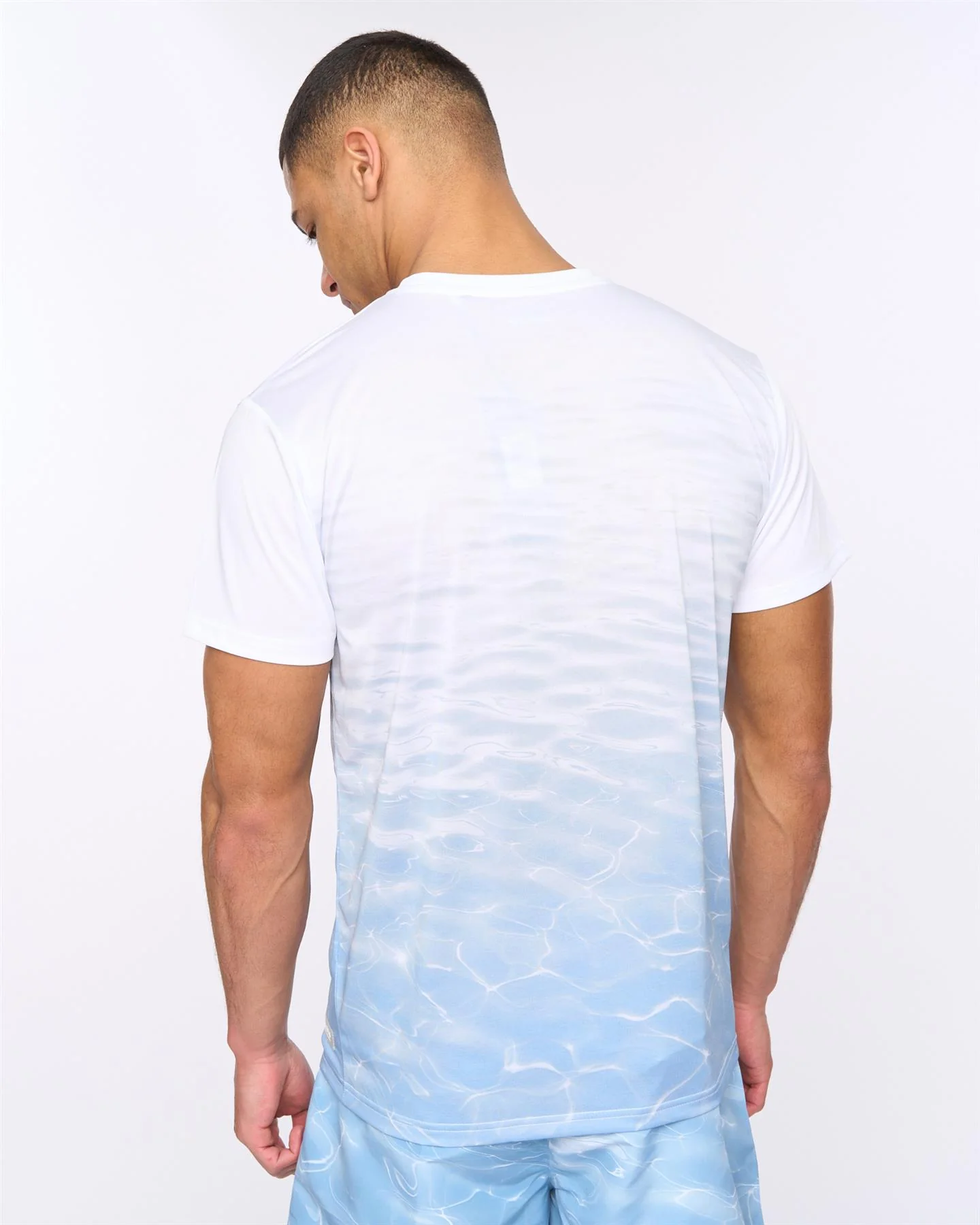 Henpool T-Shirt Denim Blue - Image 5