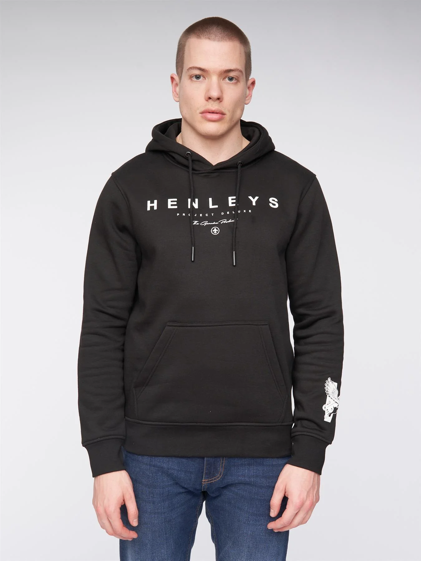 Hentyme Hoodie Black - Image 3