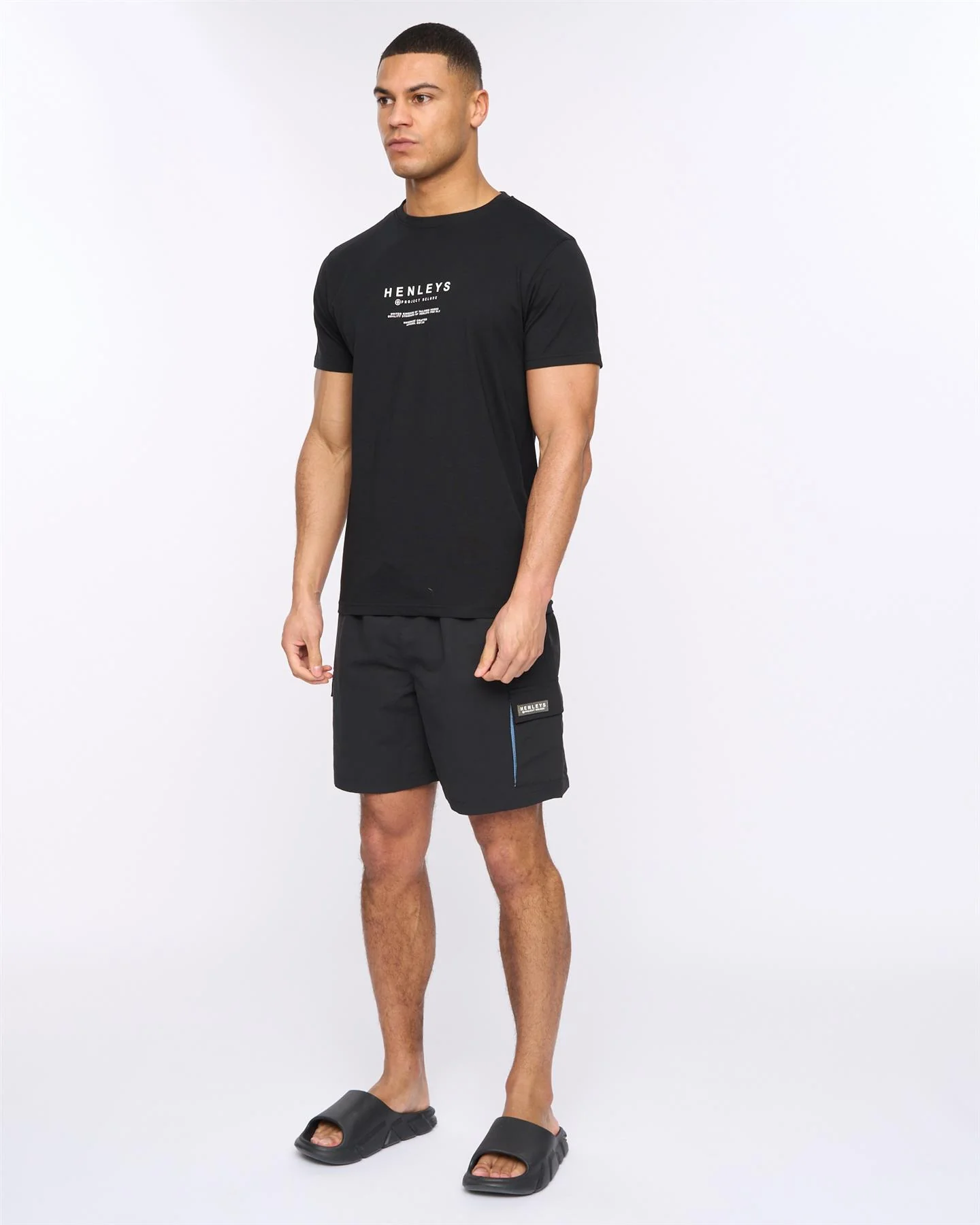 Henulty Swim Shorts Black - Image 2