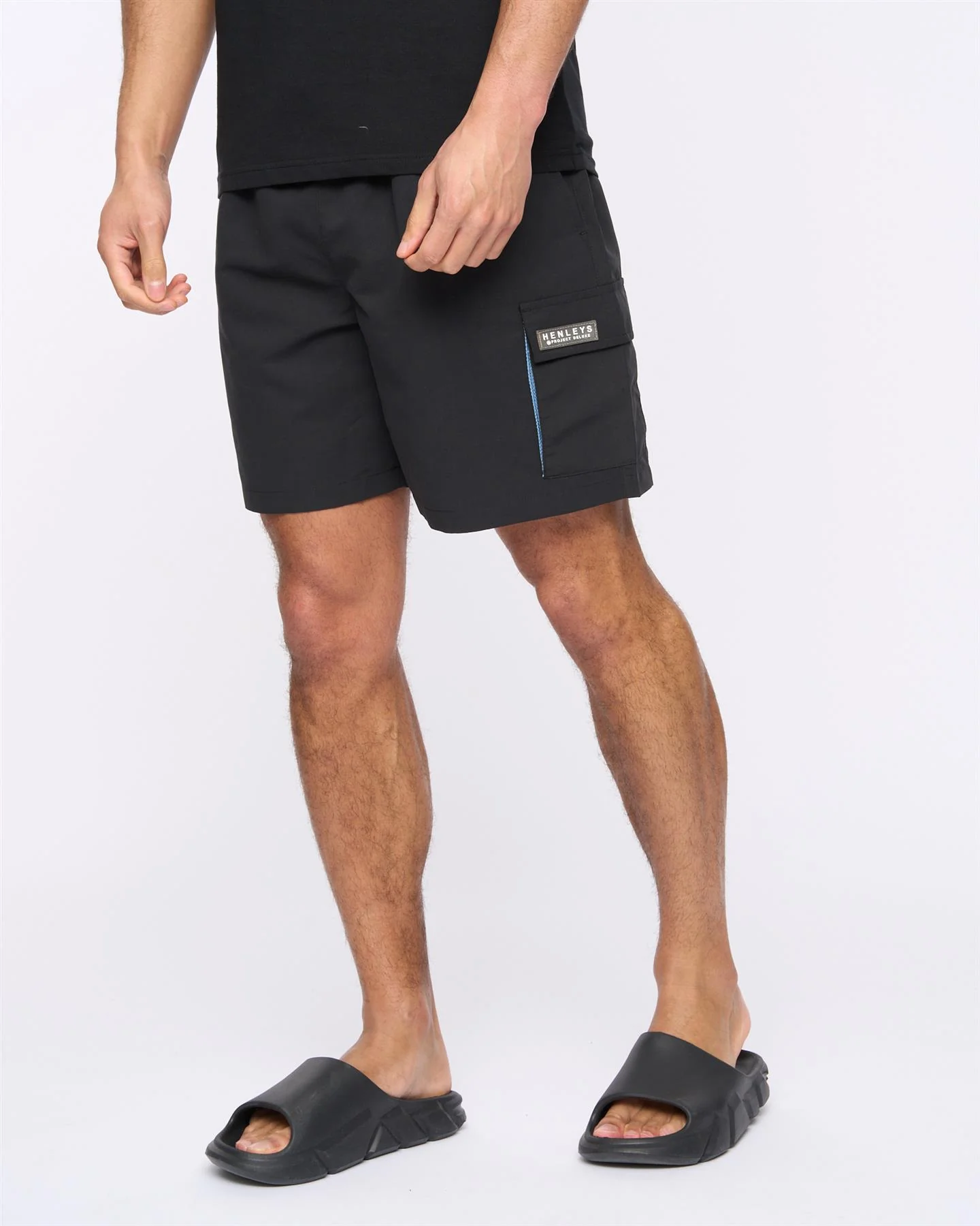 Henulty Swim Shorts Black - Image 3
