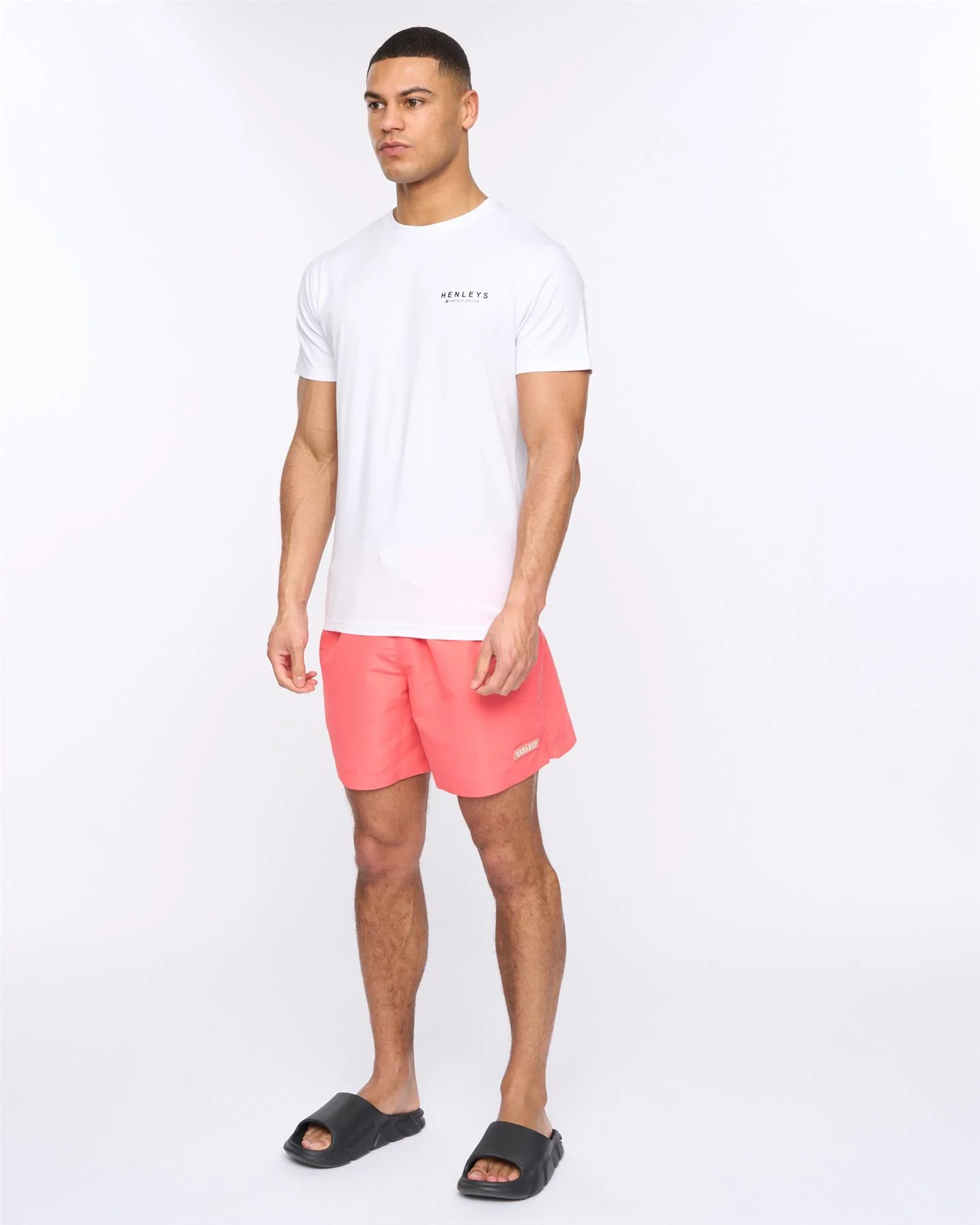 Henycore Swim Shorts Coral - Image 2