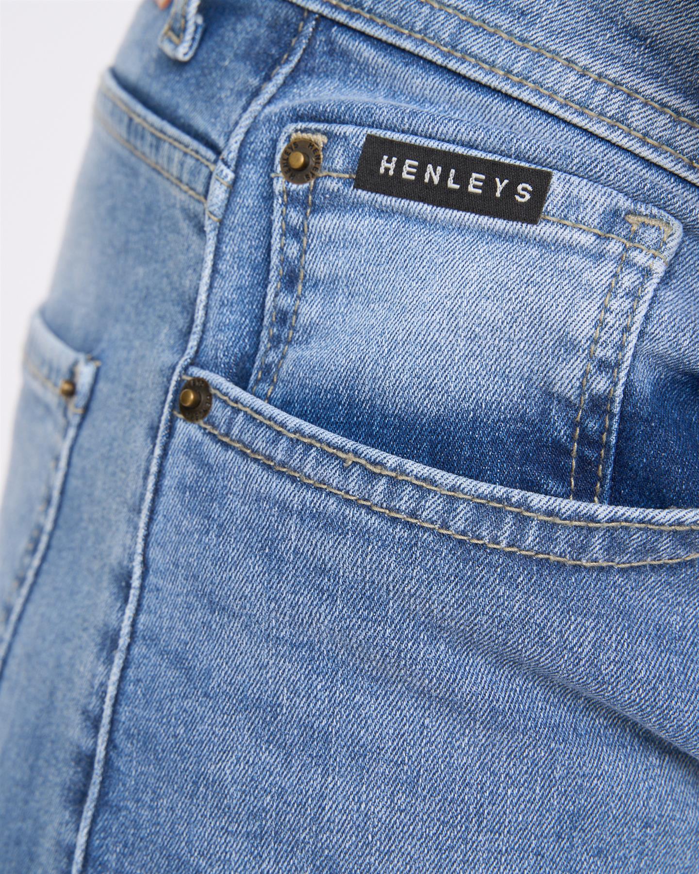 Mayhen Slim Fit Jeans Light Wash - Image 6