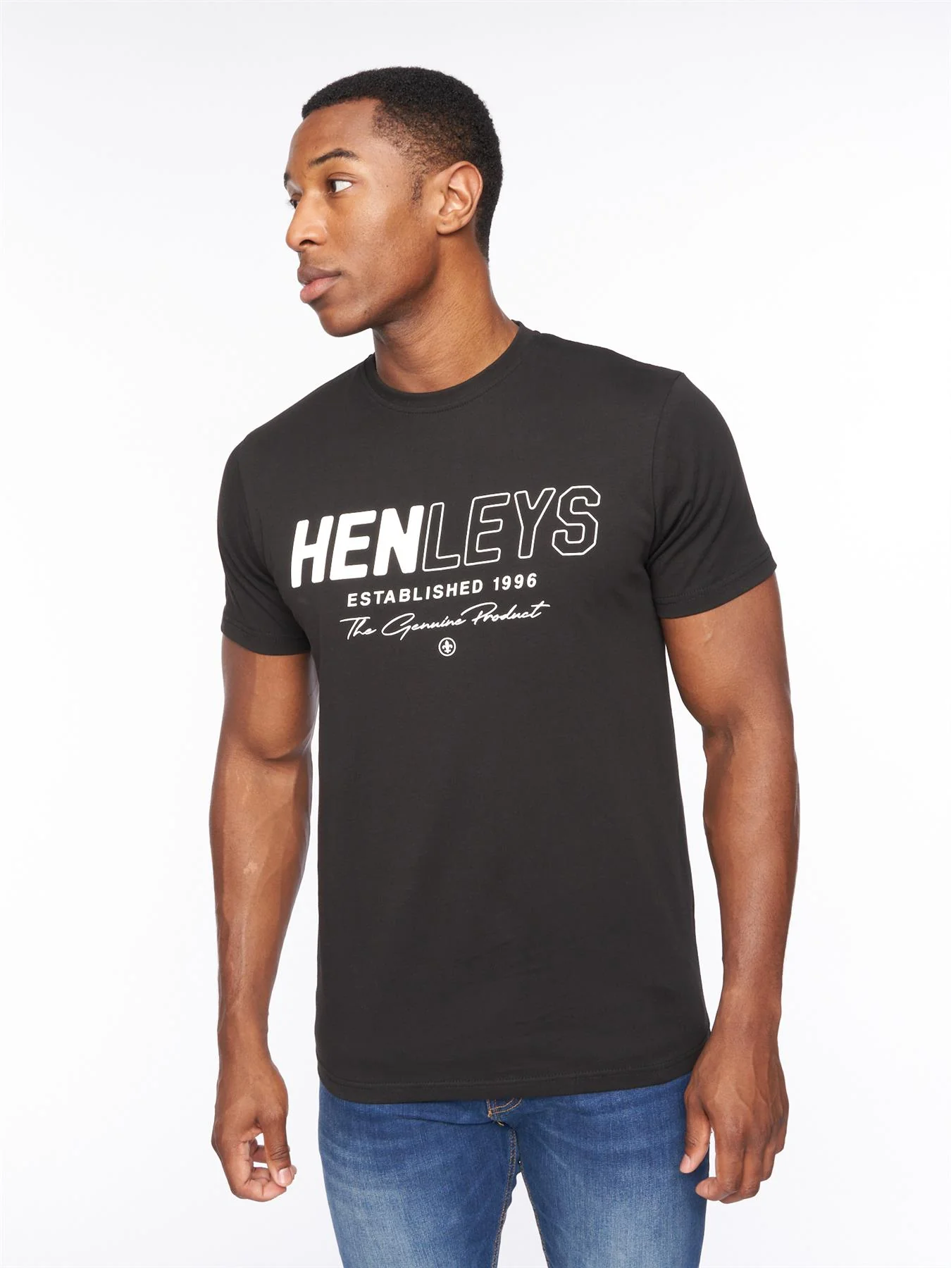 Melvern T-Shirt Black - Image 2