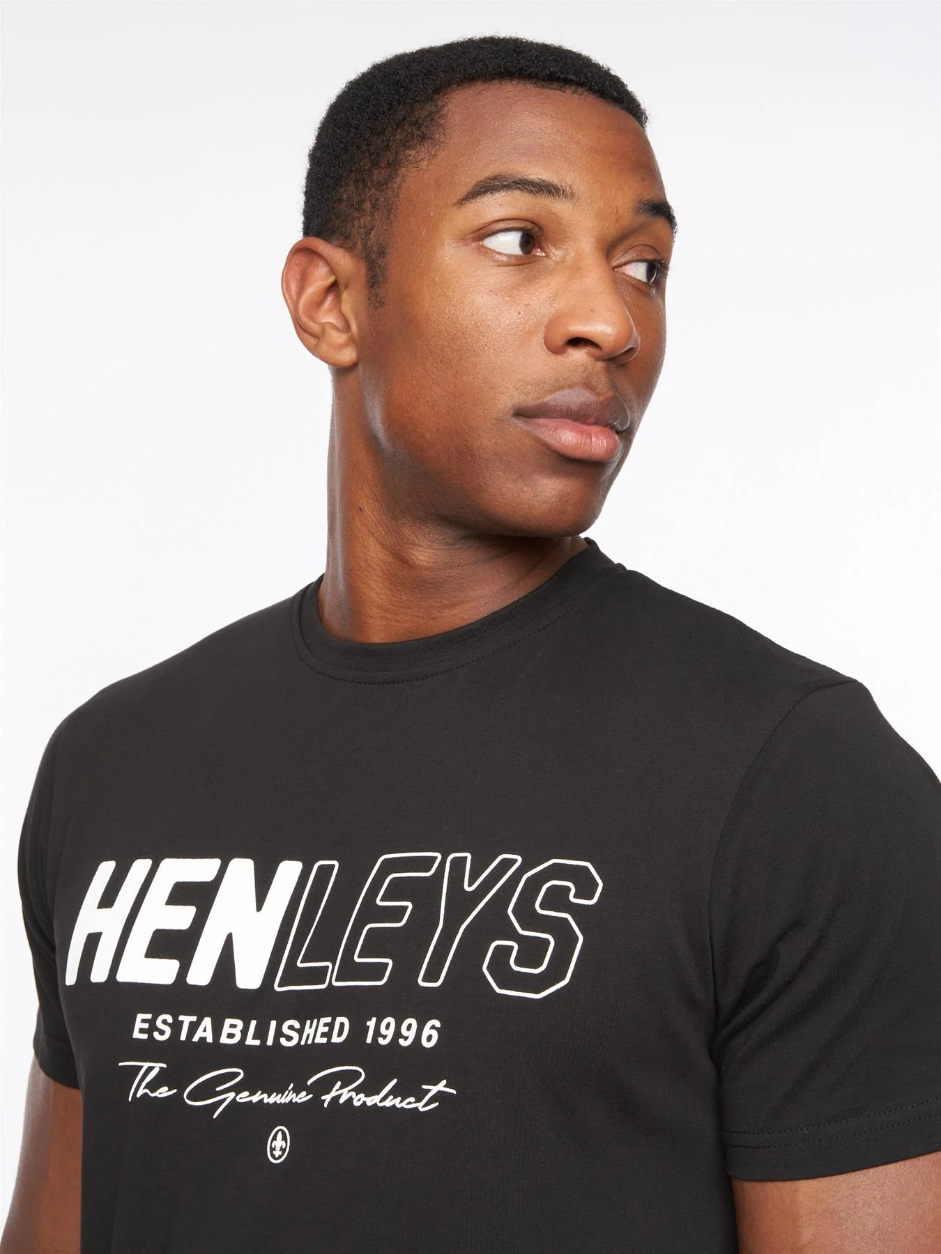 Melvern T-Shirt Black - Image 3