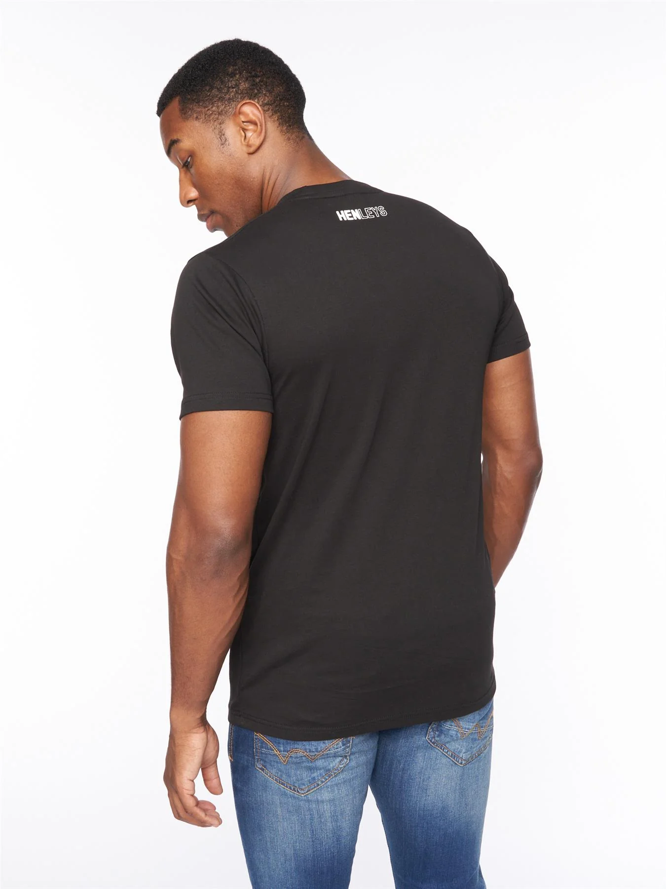 Melvern T-Shirt Black - Image 4