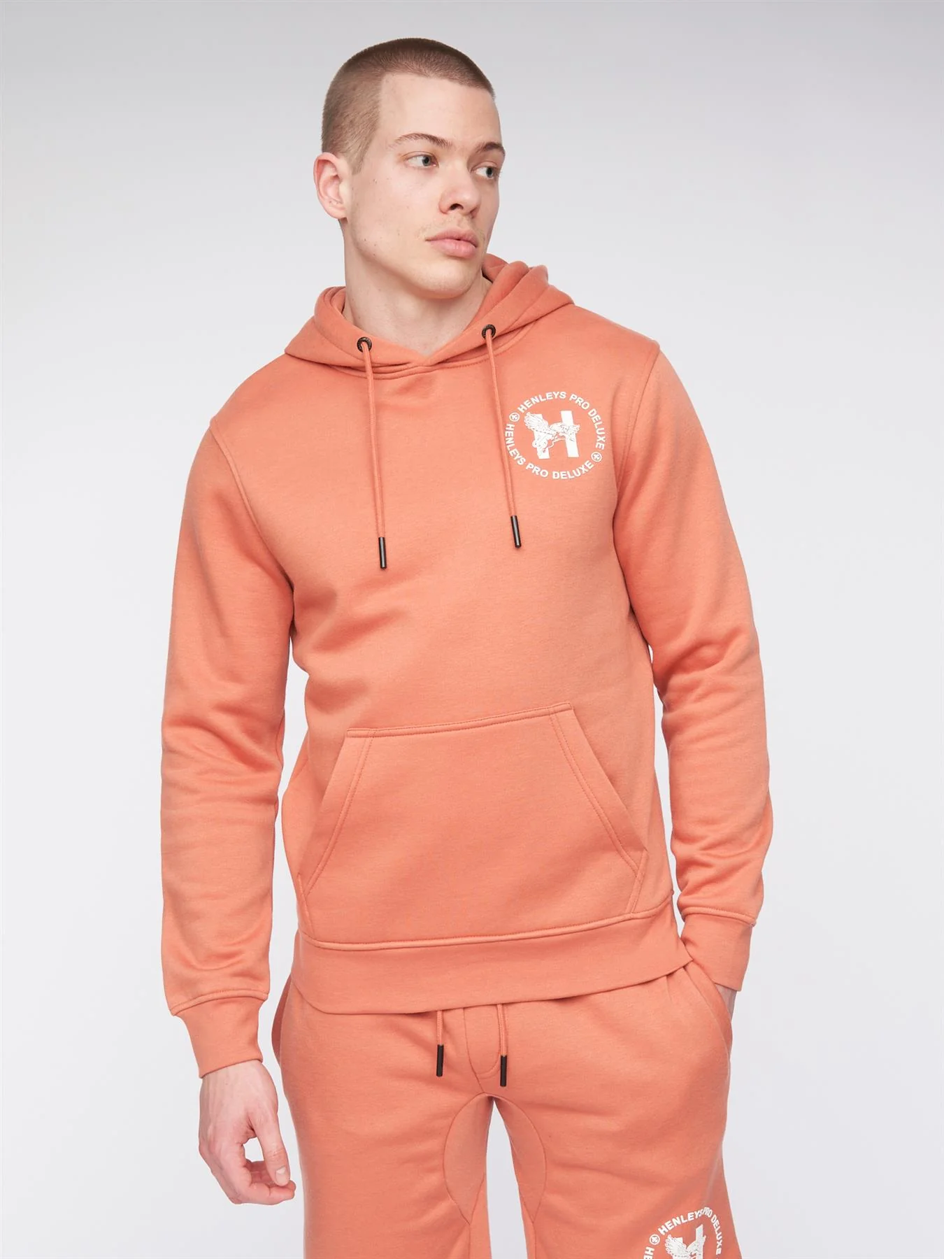 Metafone Hoodie Brick Red - Image 3