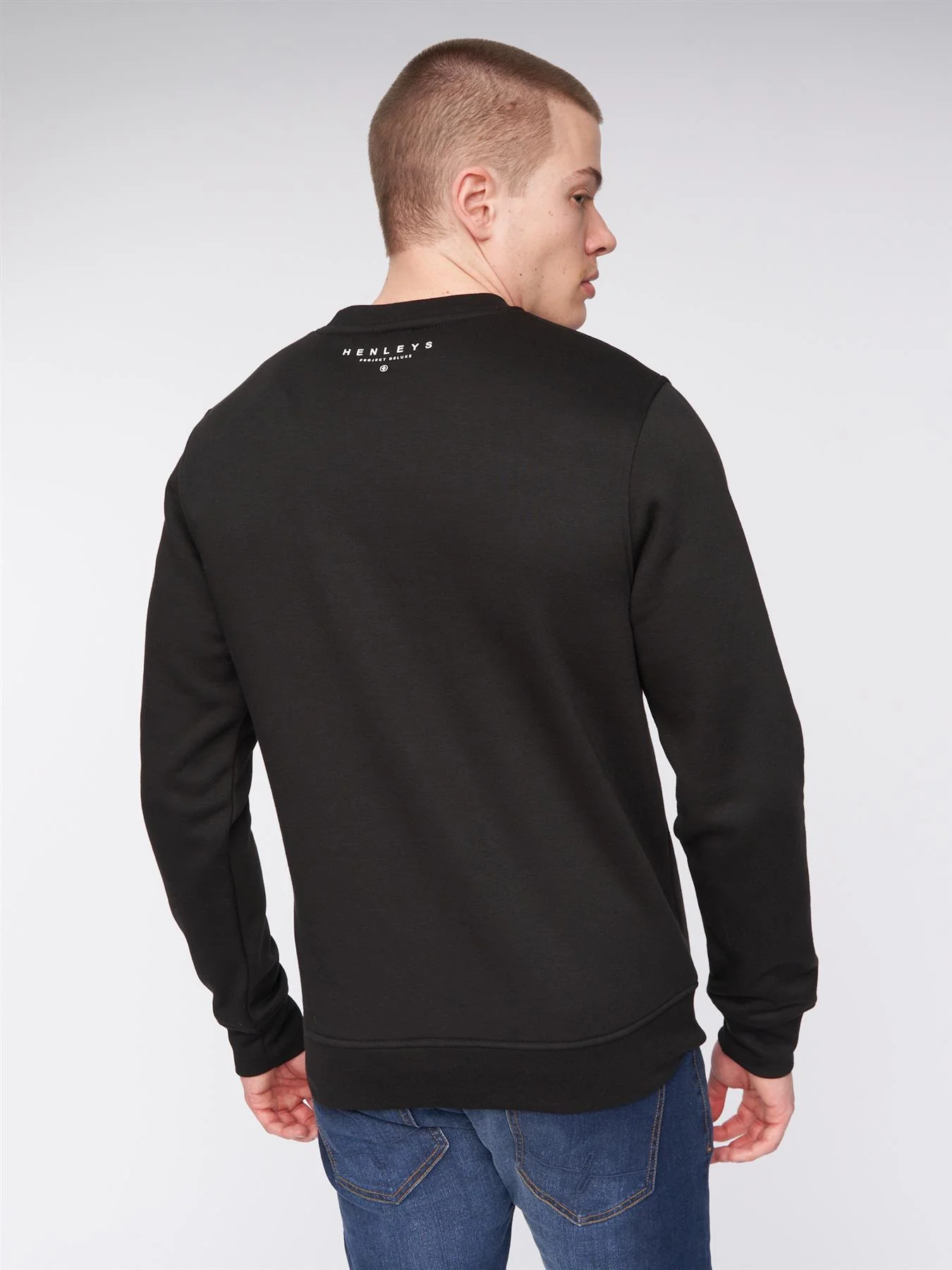 Scripthen Crew Sweat Black - Image 4
