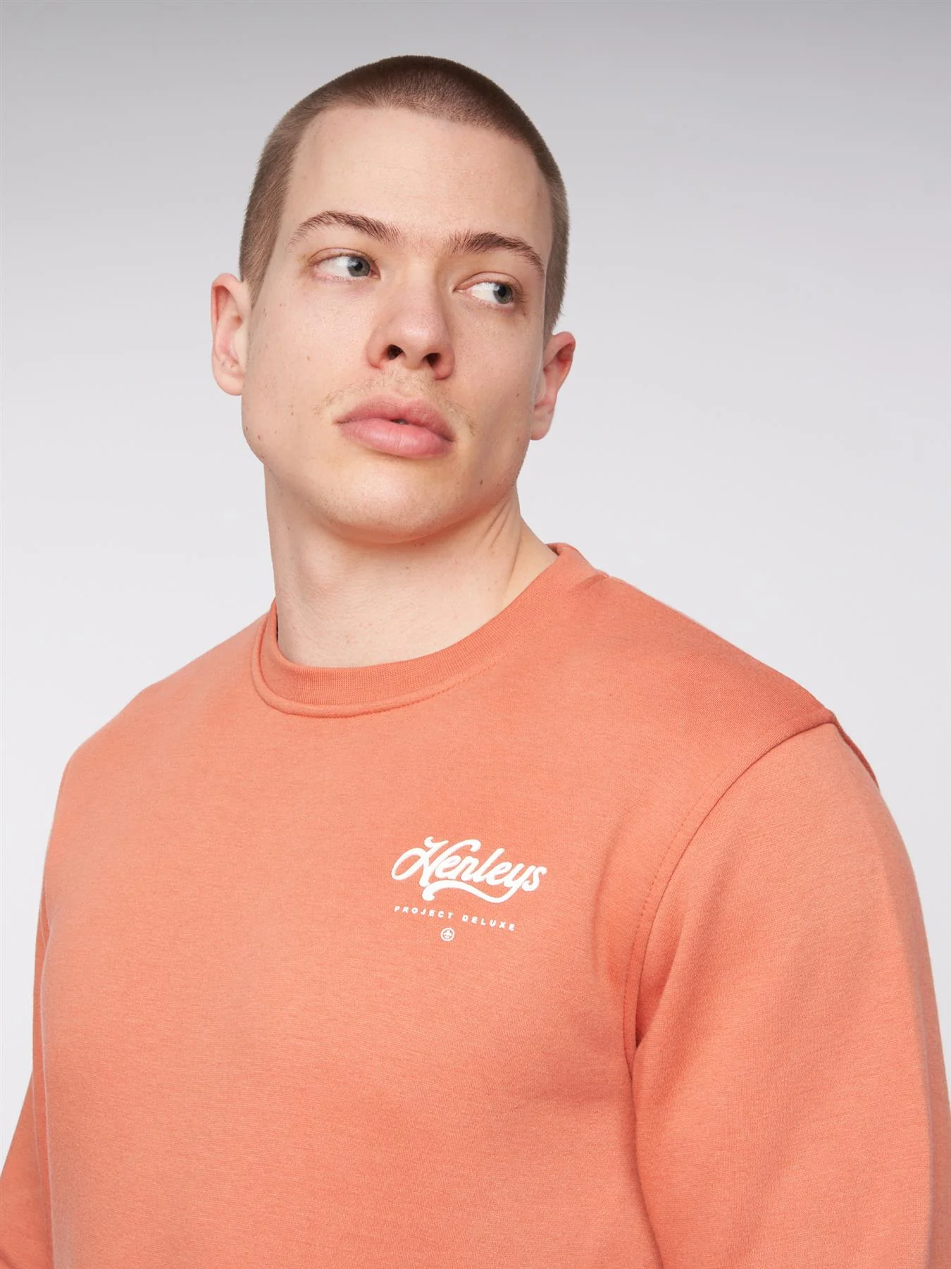 Scripthen Crew Sweat Brick Red - Image 5