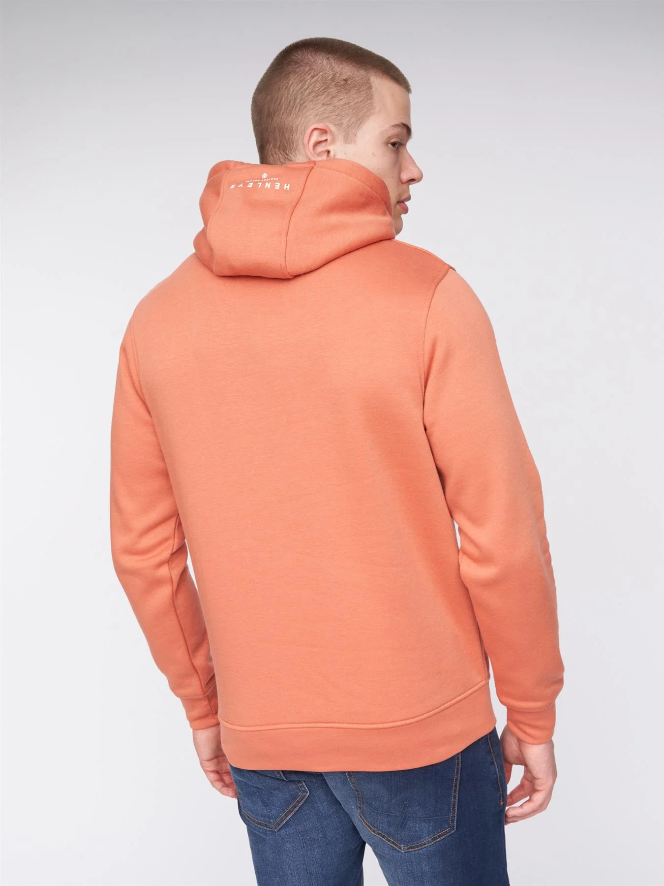 Scripthen Hoodie Brick Red - Image 4
