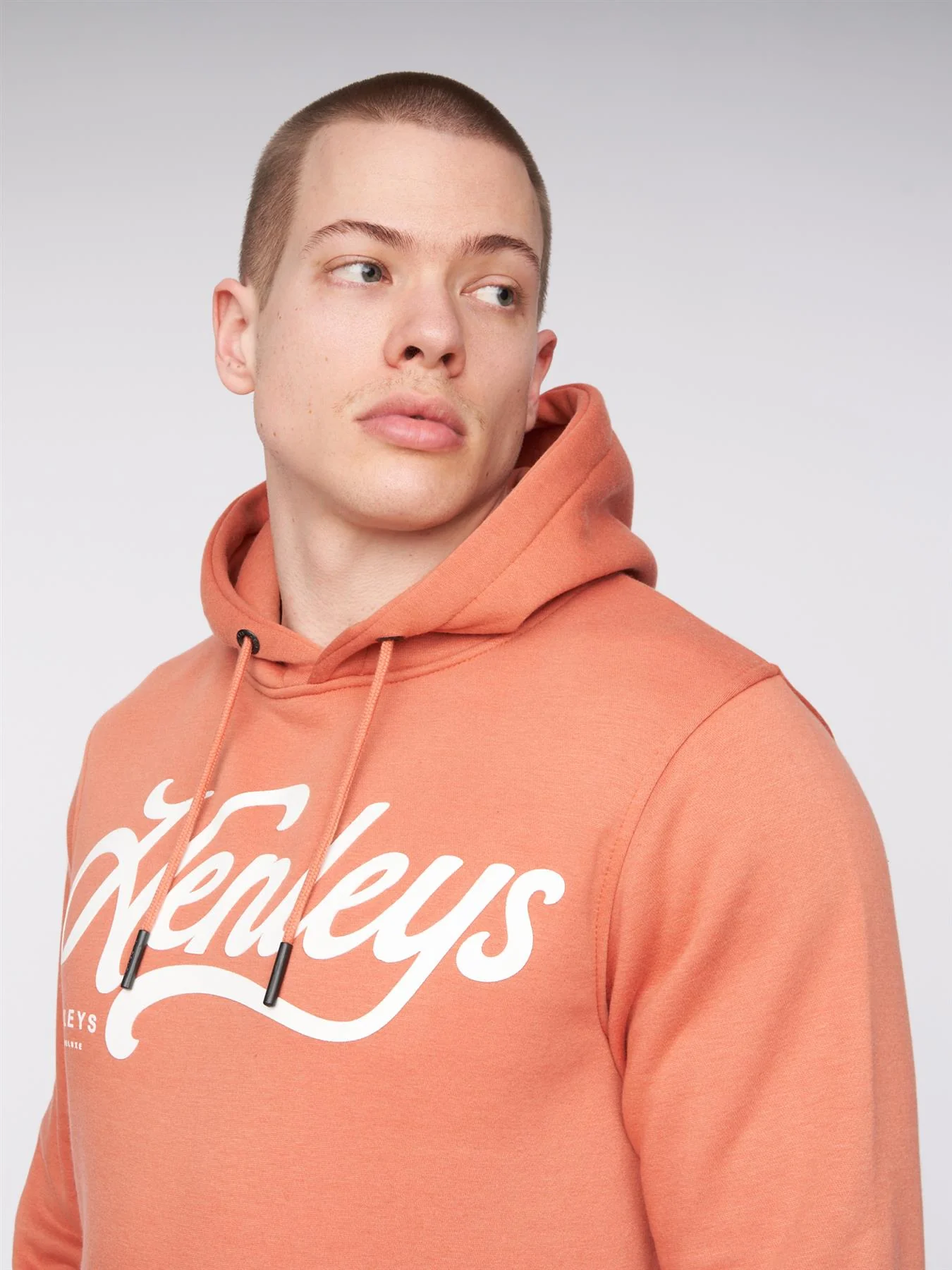 Scripthen Hoodie Brick Red - Image 5