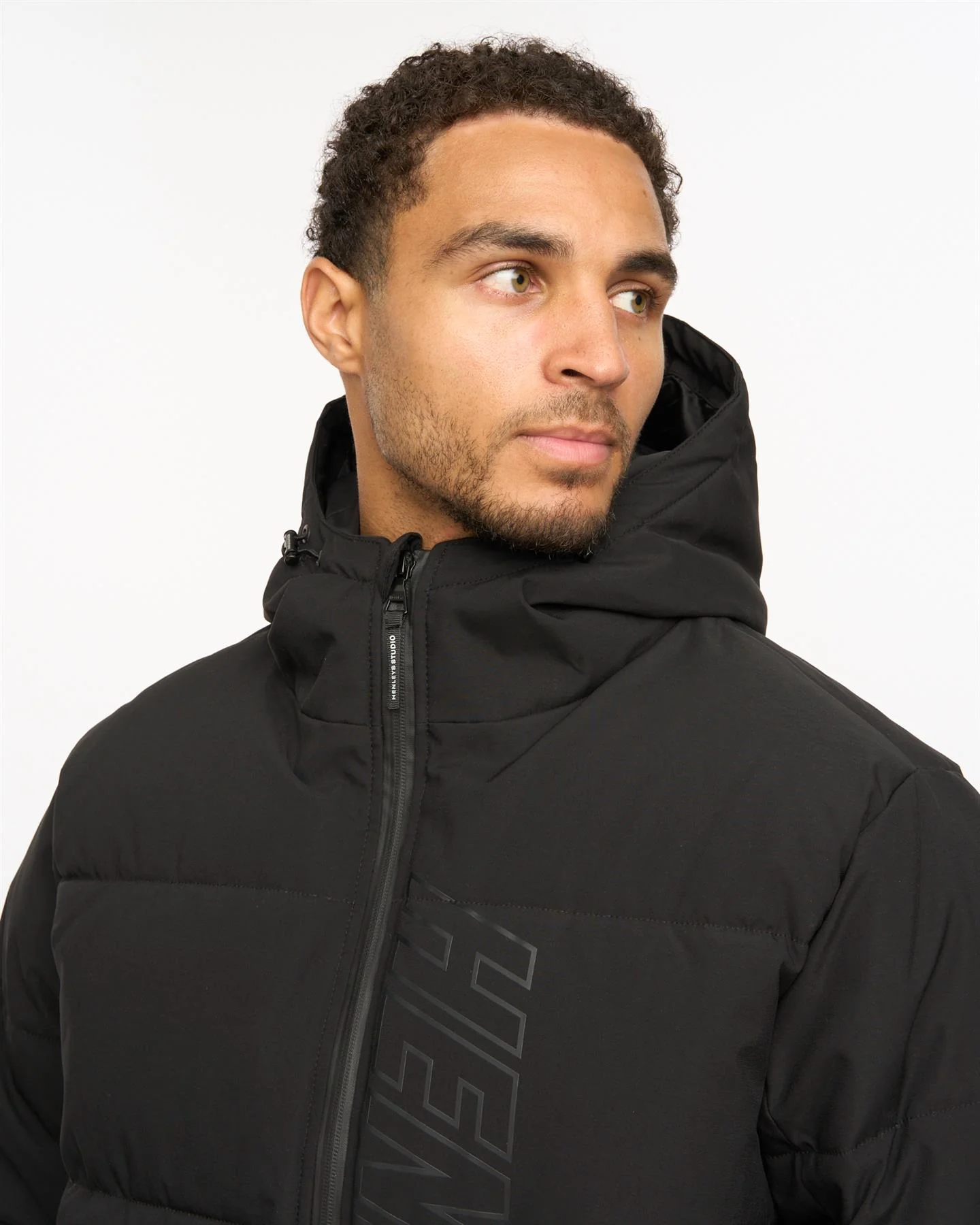 System Ski Puffer Jacket Black - Image 3