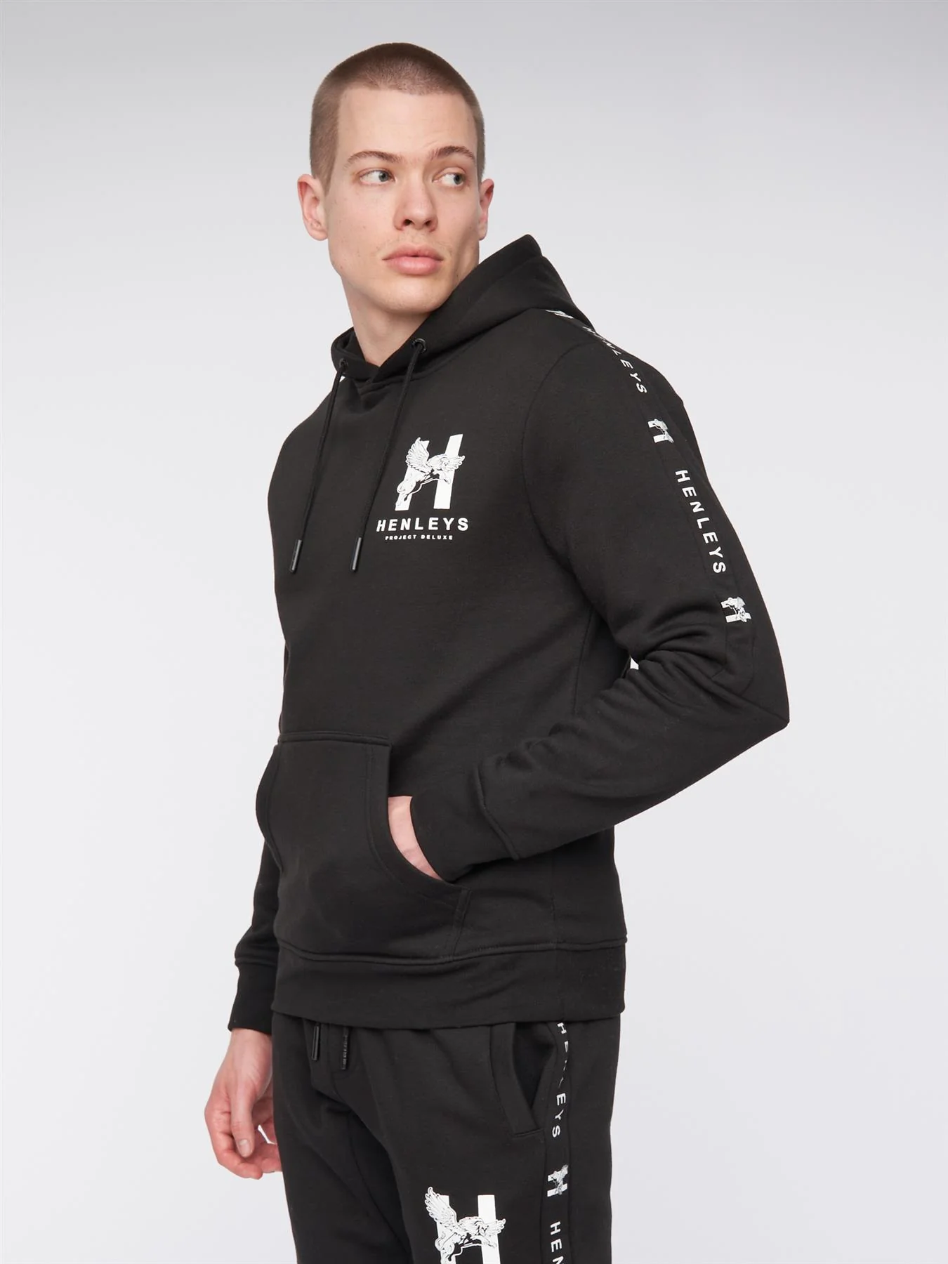 Tapehen Hoodie Black - Image 3