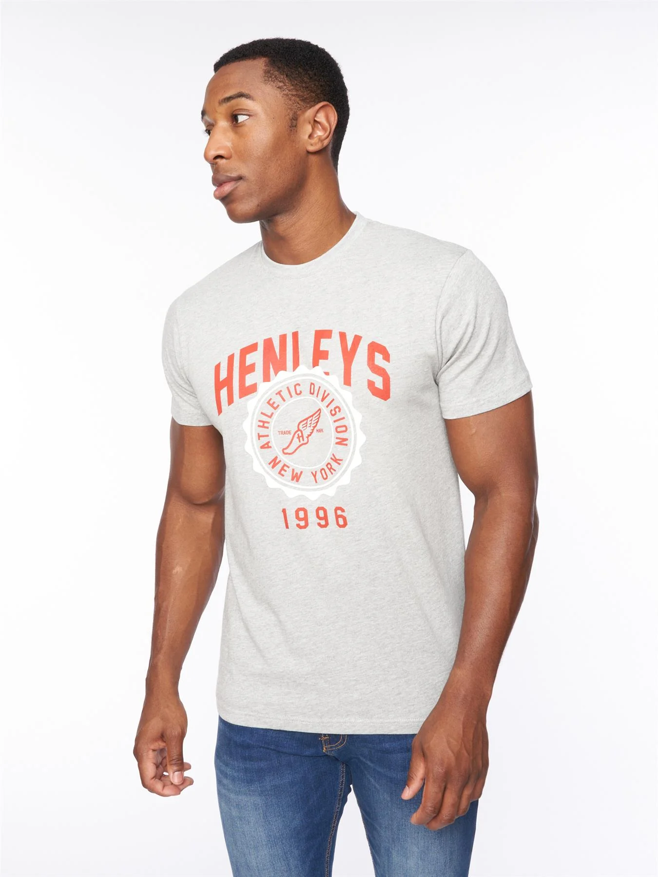 Tipton T-Shirt Grey Marl - Image 2