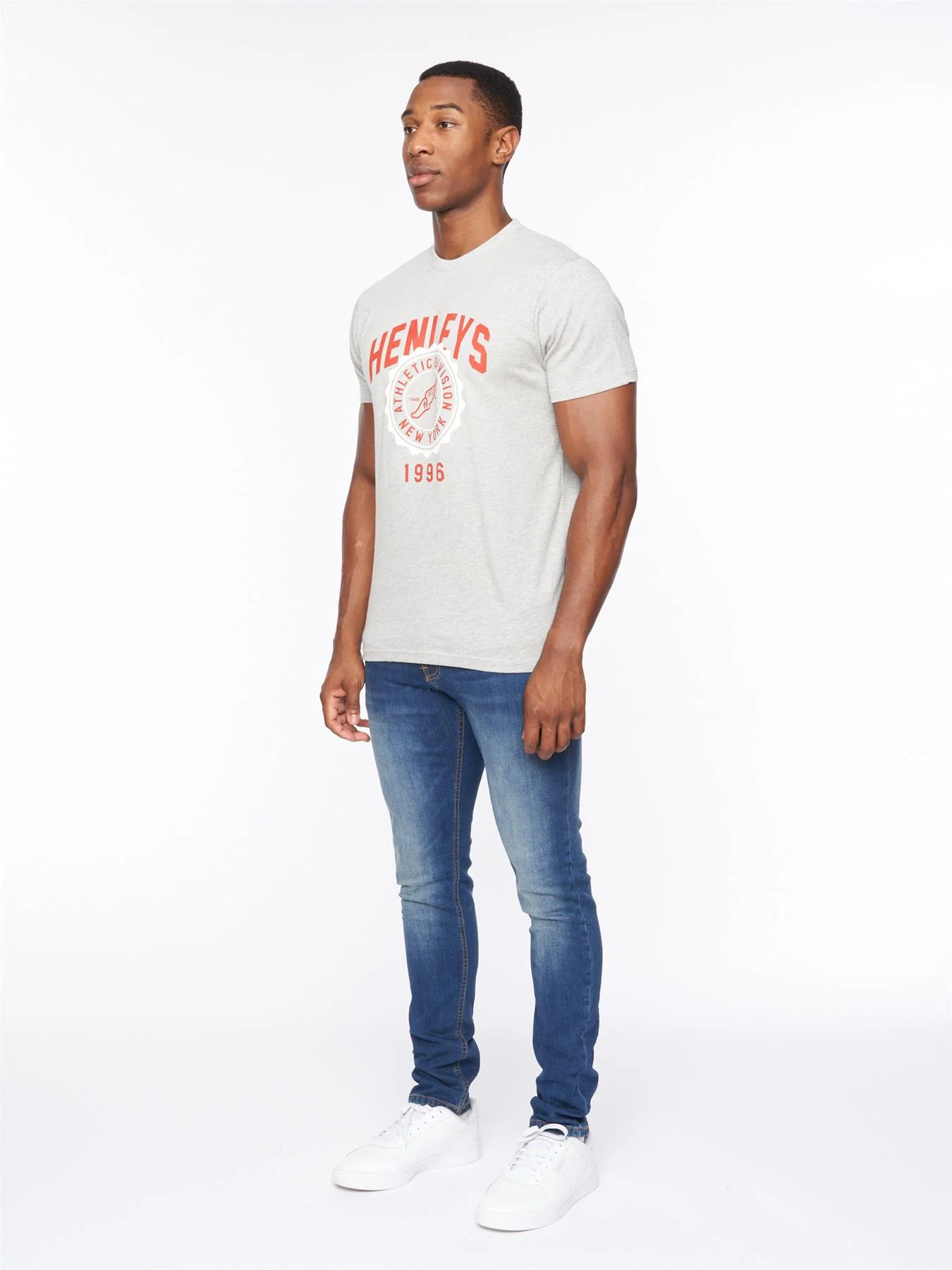 Tipton T-Shirt Grey Marl - Image 5