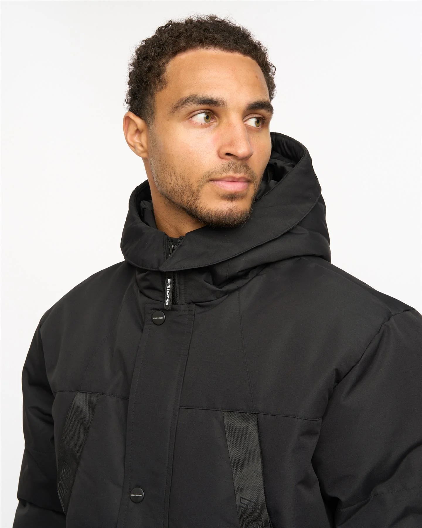 Traction Bomber Jacket Black - Image 5