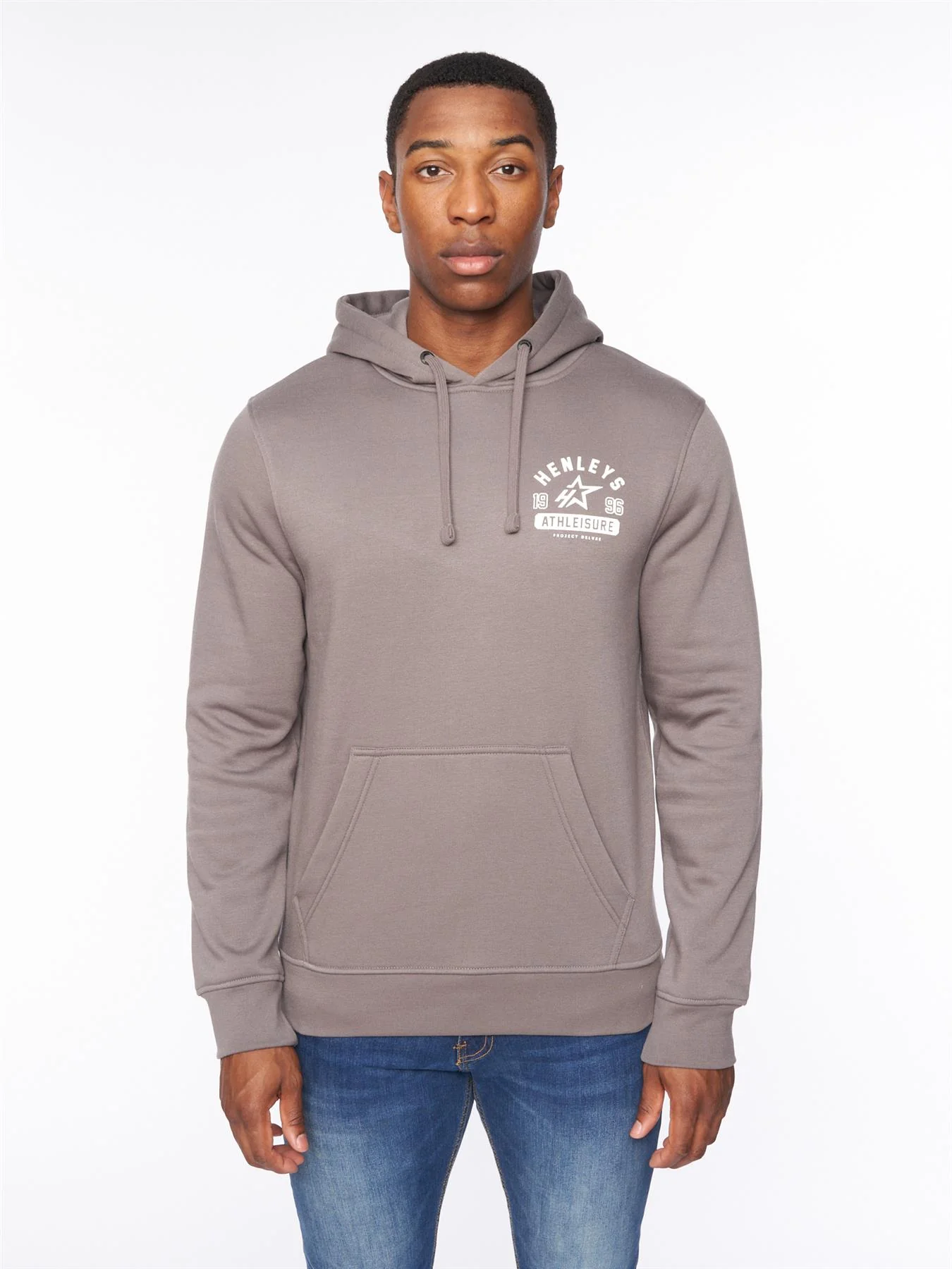 Upton Hoodie Dark Grey