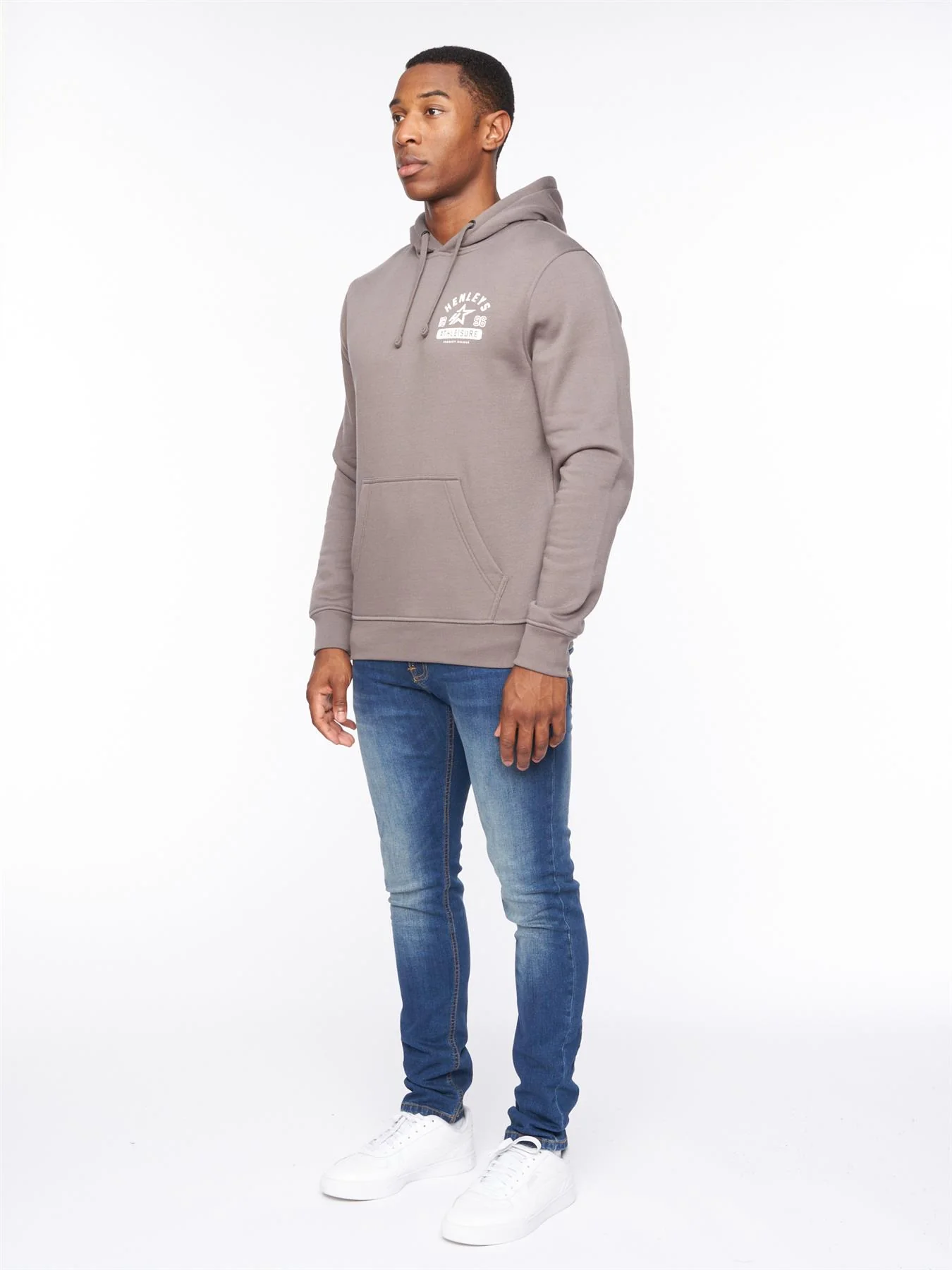 Upton Hoodie Dark Grey - Image 2
