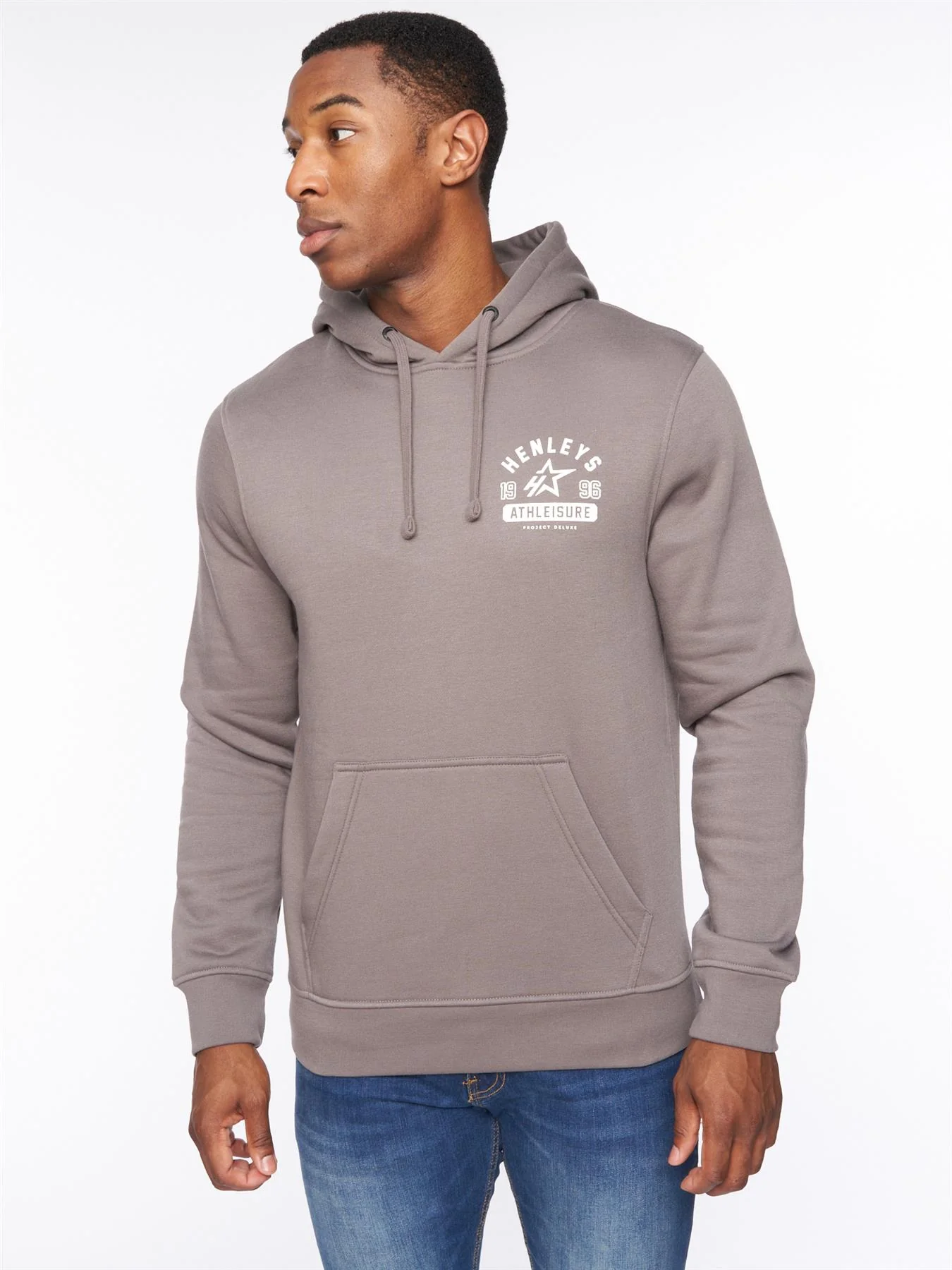Upton Hoodie Dark Grey - Image 3
